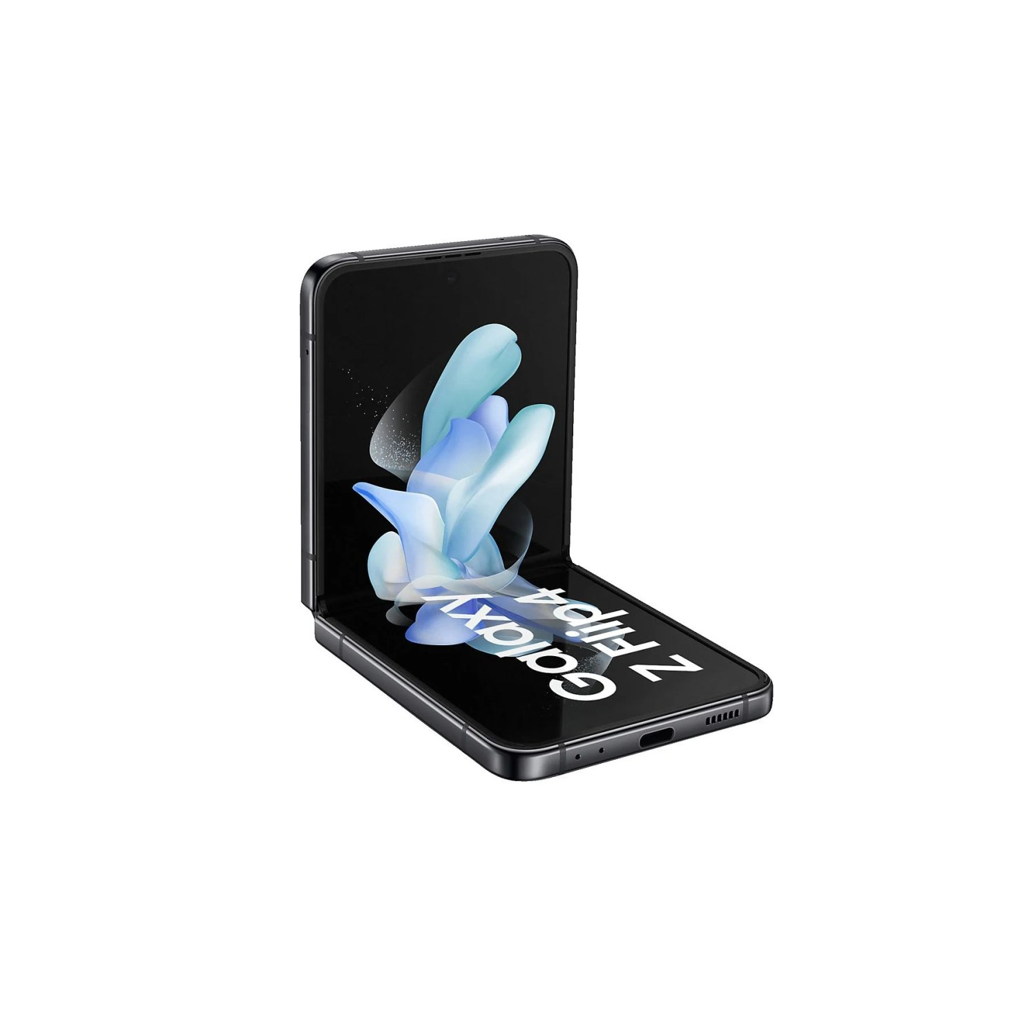 SAMSUNG REFURBISHED 128 Galaxy Z 4 Flip SIM GB (*) Dual Schwarz 5G