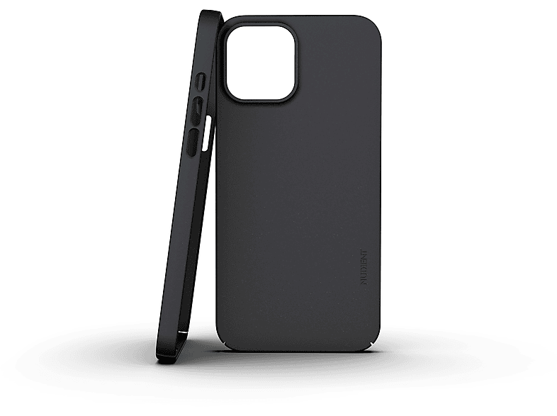 NUDIENT Thin Case V3 MagSafe, Backcover, APPLE, IPHONE 12 PRO MAX, BLACK