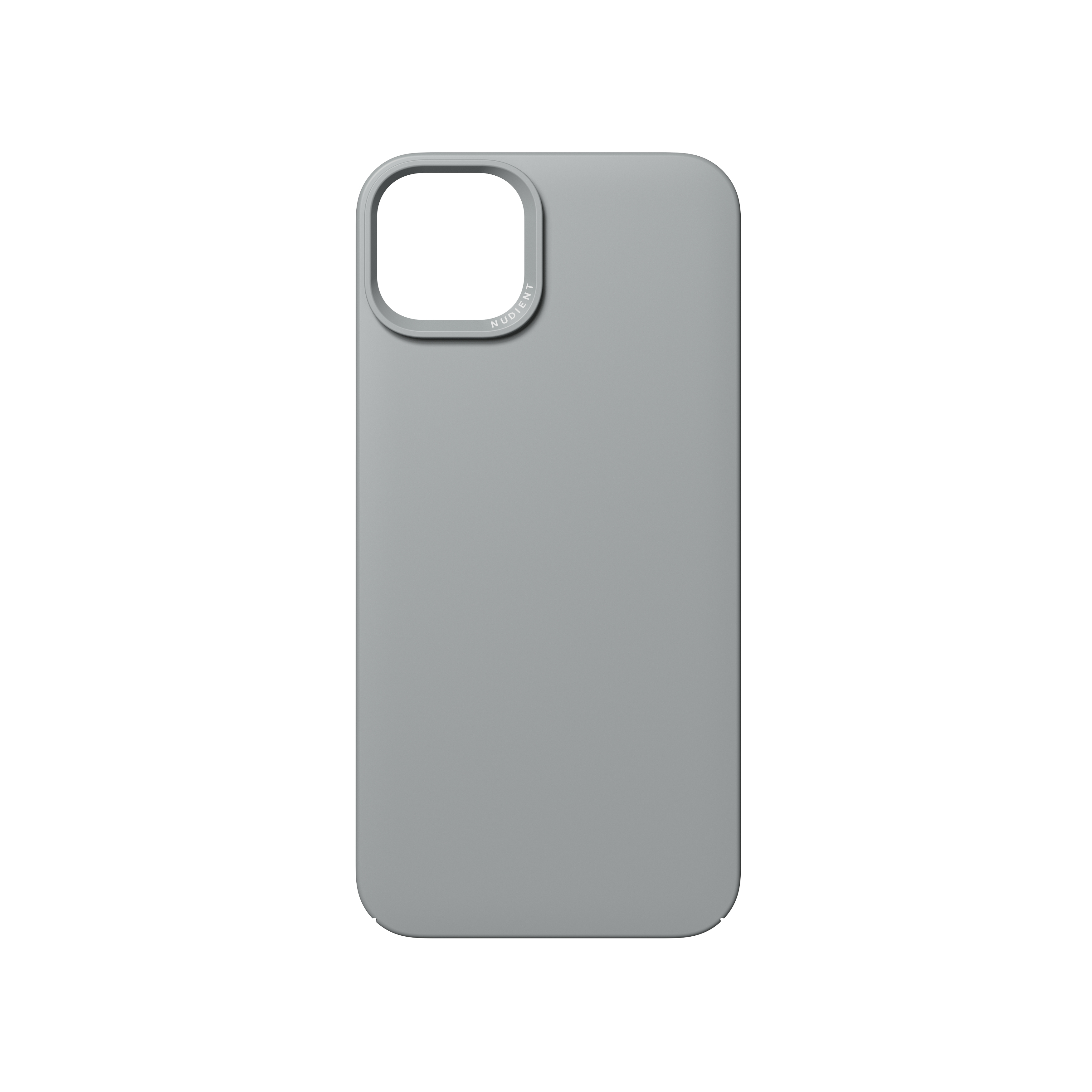 NUDIENT Thin, Backcover, APPLE, 14 PLUS, GREY IPHONE