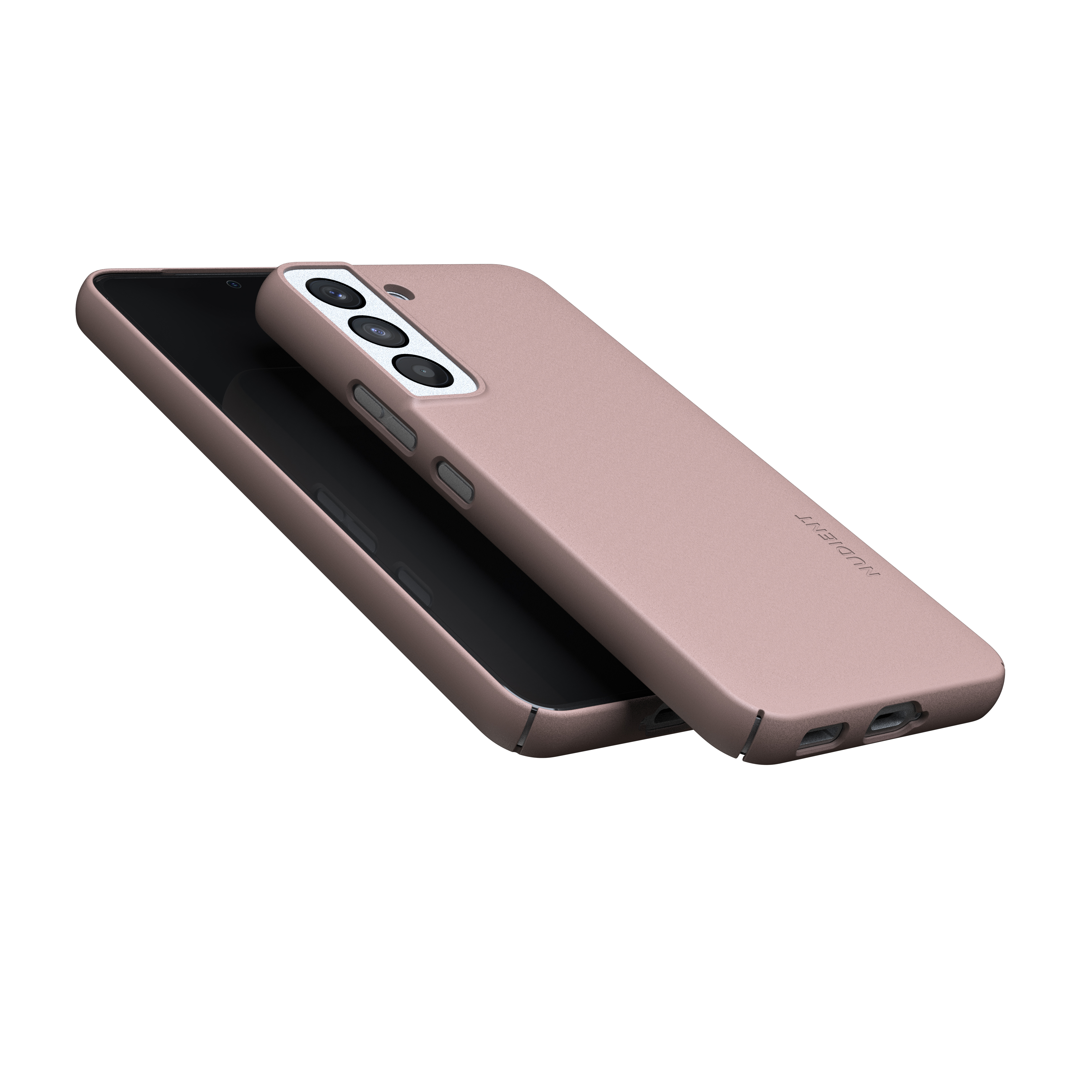 S22, GALAXY SAMSUNG, Backcover, V3, NUDIENT PINK Thin Case