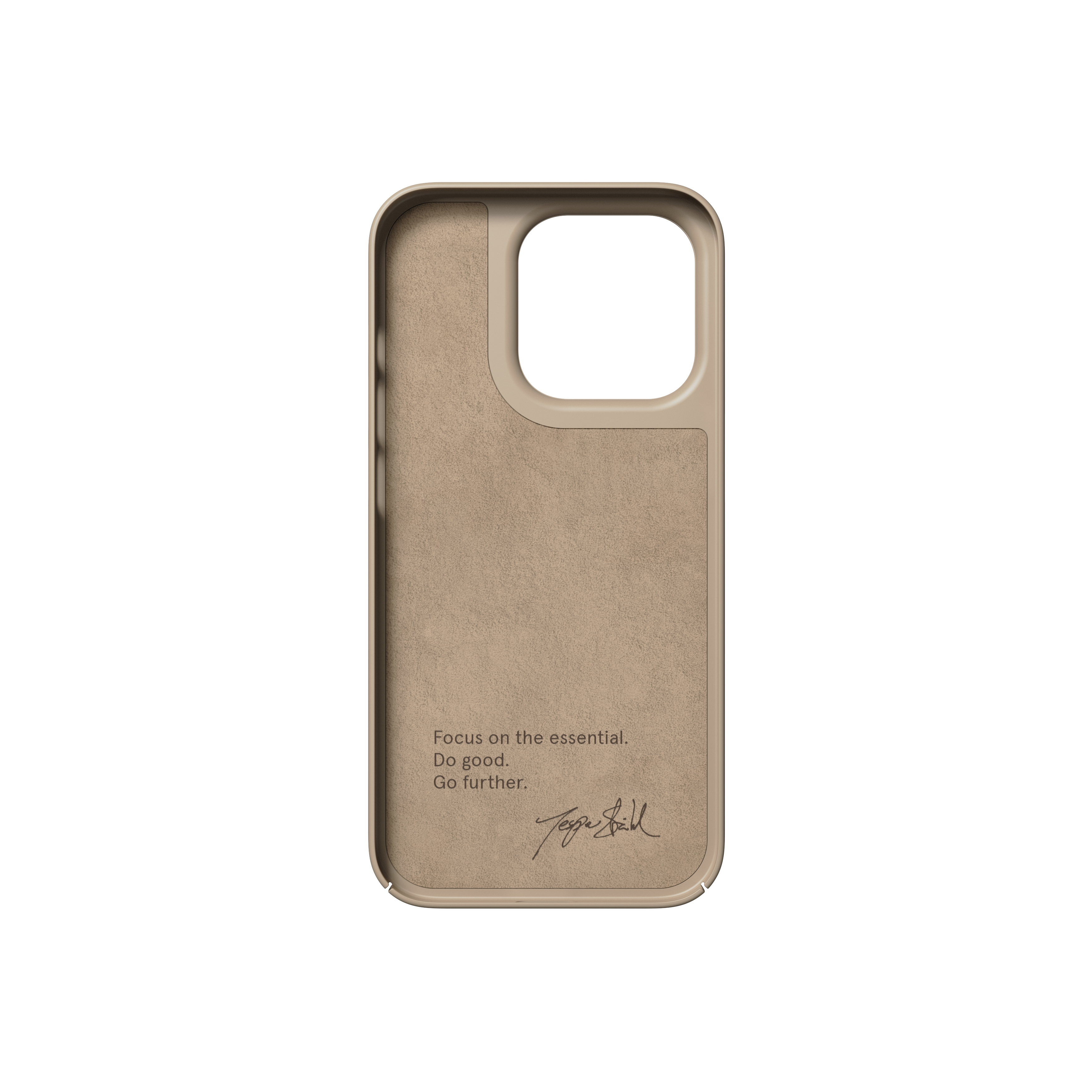 NUDIENT Thin, Backcover, APPLE, SAND IPHONE PRO, 14