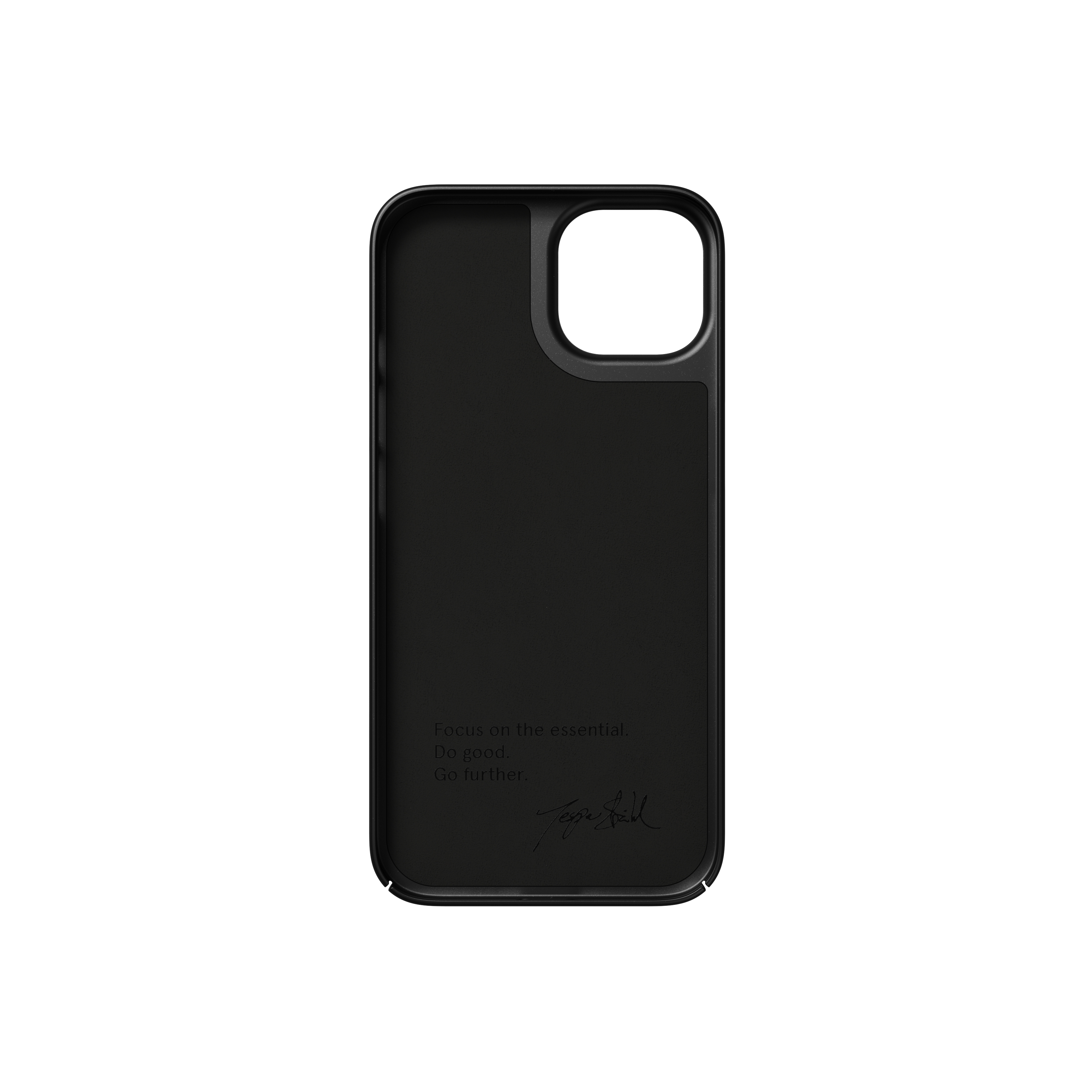NUDIENT Thin, IPHONE APPLE, BLACK 14, Backcover,