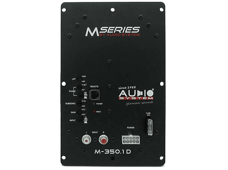 AUDIO SYSTEM Audio System M-350.1 D1-Kanal Verstärker 1-Kanal Verstärker 