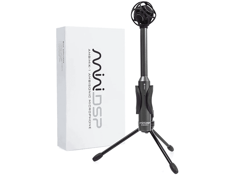 MINIDSP miniDSP ambiMIK-1Messmikrofon Messmikrofon Schwarz | PC-Mikrofone