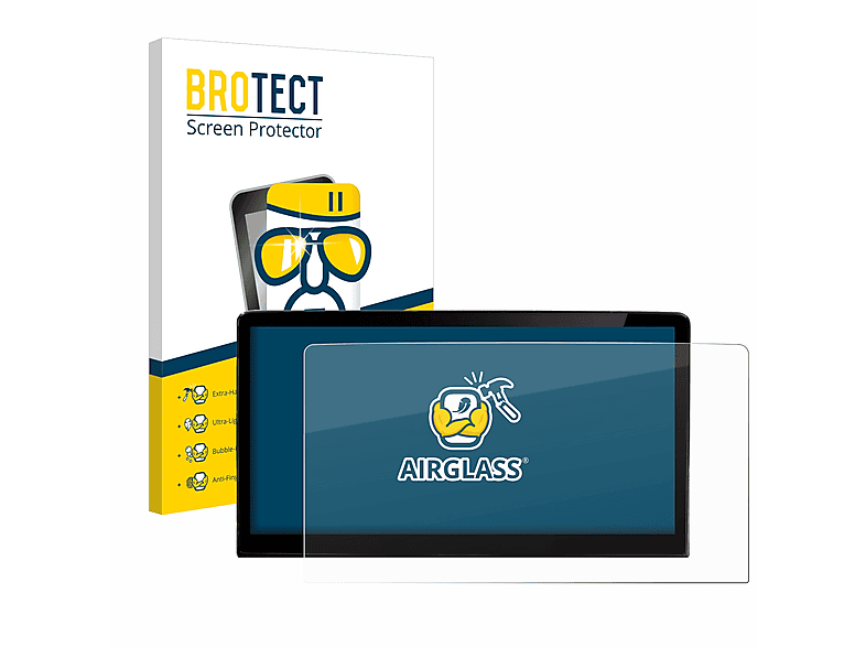 BROTECT Airglass klare Schutzfolie(für Infotainment Enyaq iV System 13\