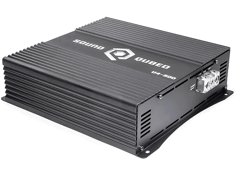 SOUNDQUBED 4-Kanal SoundQubed Utility Verstärker U4-5004-Kanal Verstärker