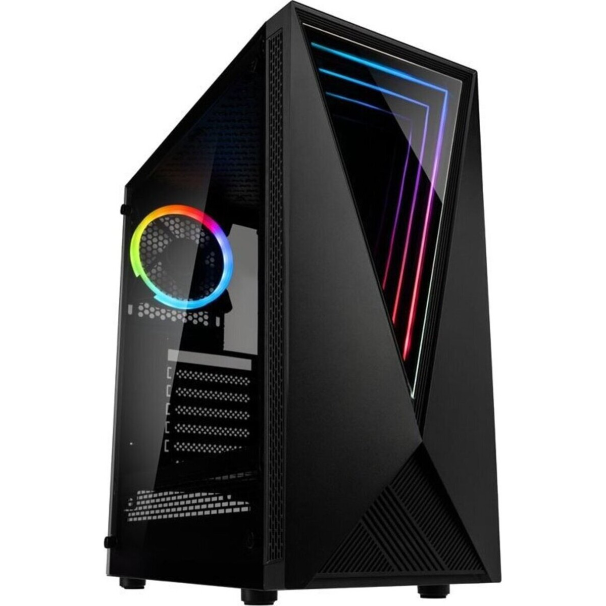 ONE GAMING Simulator Prozessor, RTX GB PC mit mit Gaming-PC 1 SSD, 12 GeForce 4070, NVIDIA 5 RTX™ AMD 4070, TB RAM, AN22 GeForce Ohne Betriebssystem, Ryzen™ 8 GB 