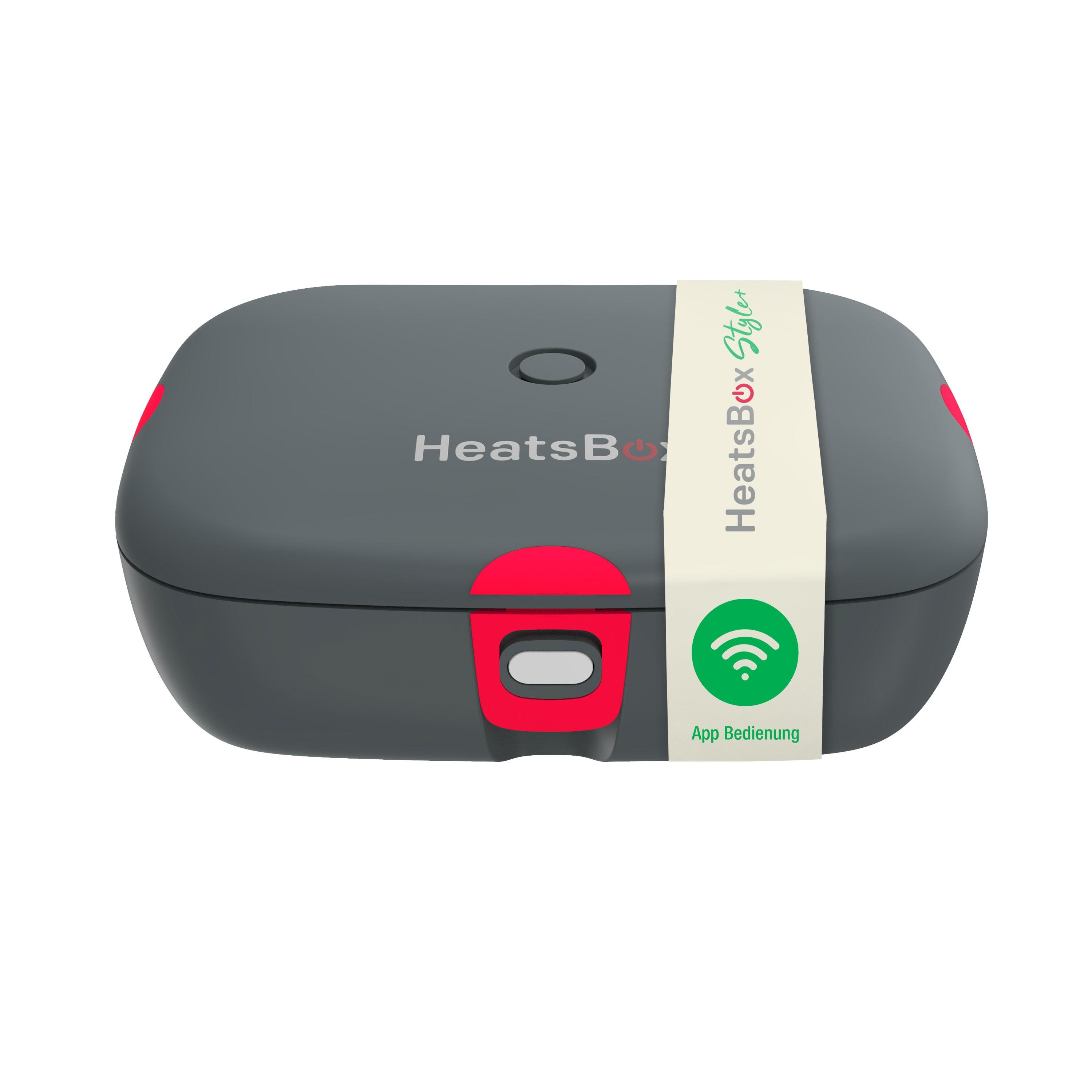 HEATSBOX Style+ Mobile Kochbox grau) (100 Watt