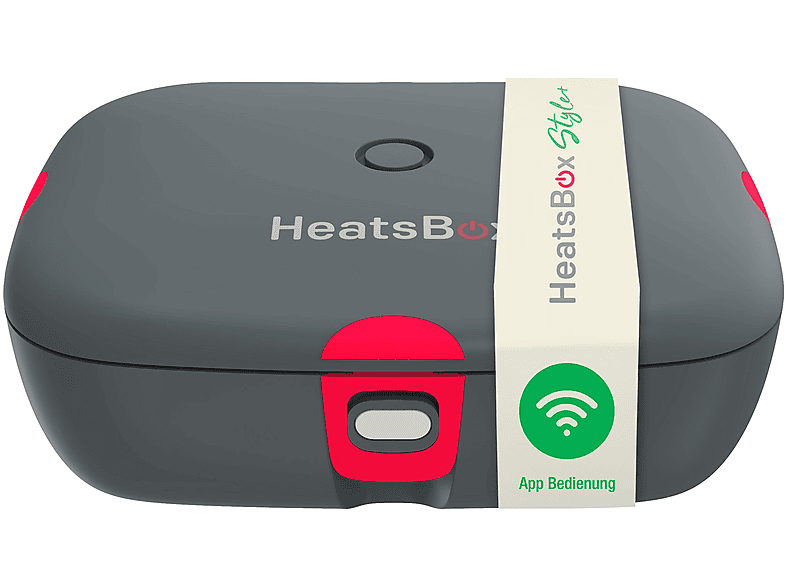 HEATSBOX Style+ Mobile Kochbox (100 Watt, grau) | Dampfgarer & Reiskocher