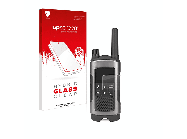 UPSCREEN klare Schutzfolie(für Motorola TLKR T80)