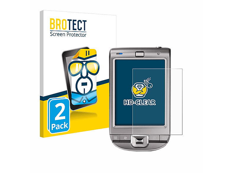 BROTECT HP 2x klare Schutzfolie(für 114) iPAQ