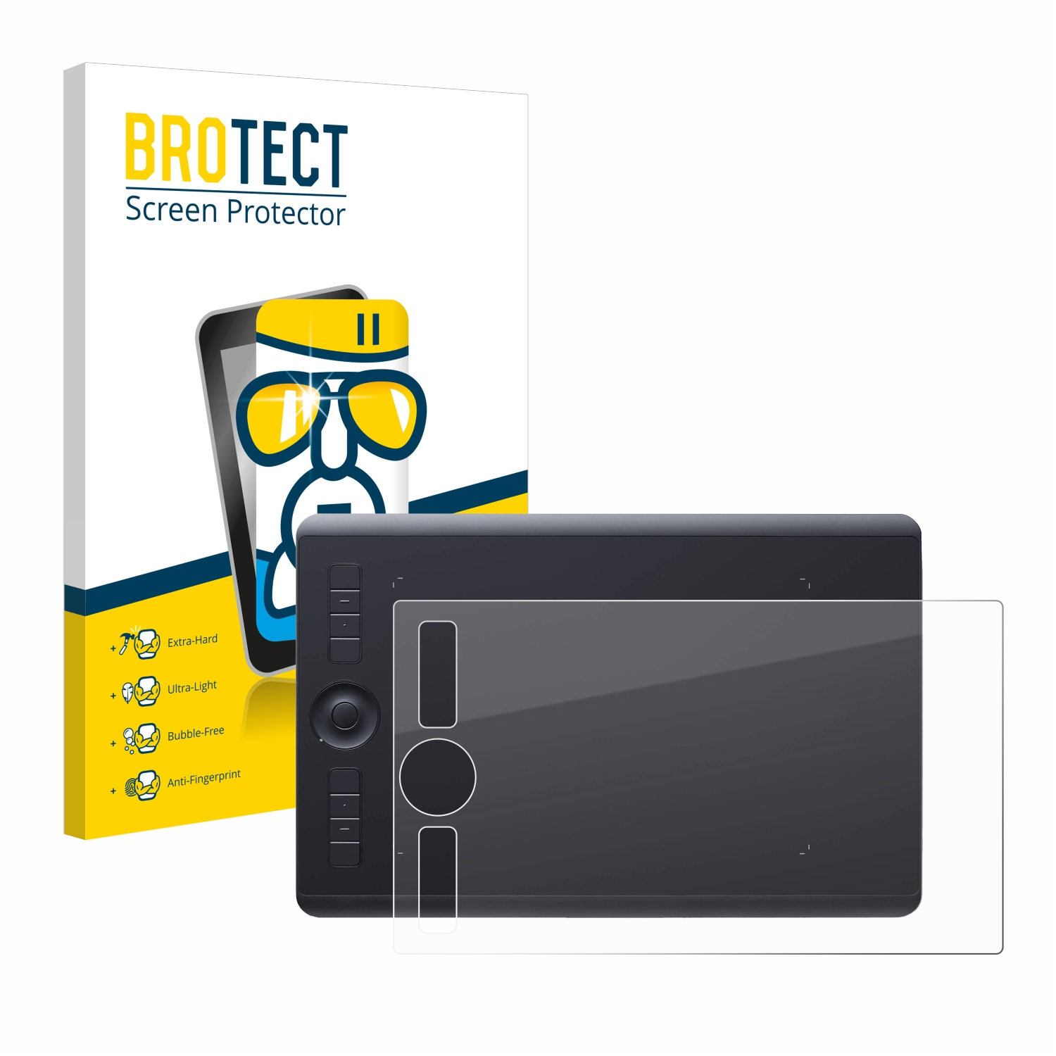 BROTECT Airglass klare Schutzfolie(für Intuos Wacom Pro M (2017))