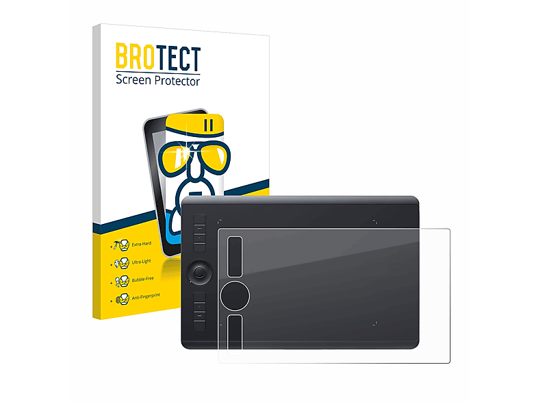 BROTECT Airglass klare Schutzfolie(für Wacom Intuos Pro M (2017)) | Tabletschutzfolien