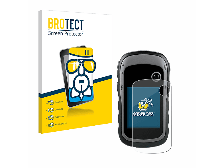 BROTECT Airglass klare Schutzfolie(für Garmin eTrex 30x) | Navi-Taschen & -Schutzfolien