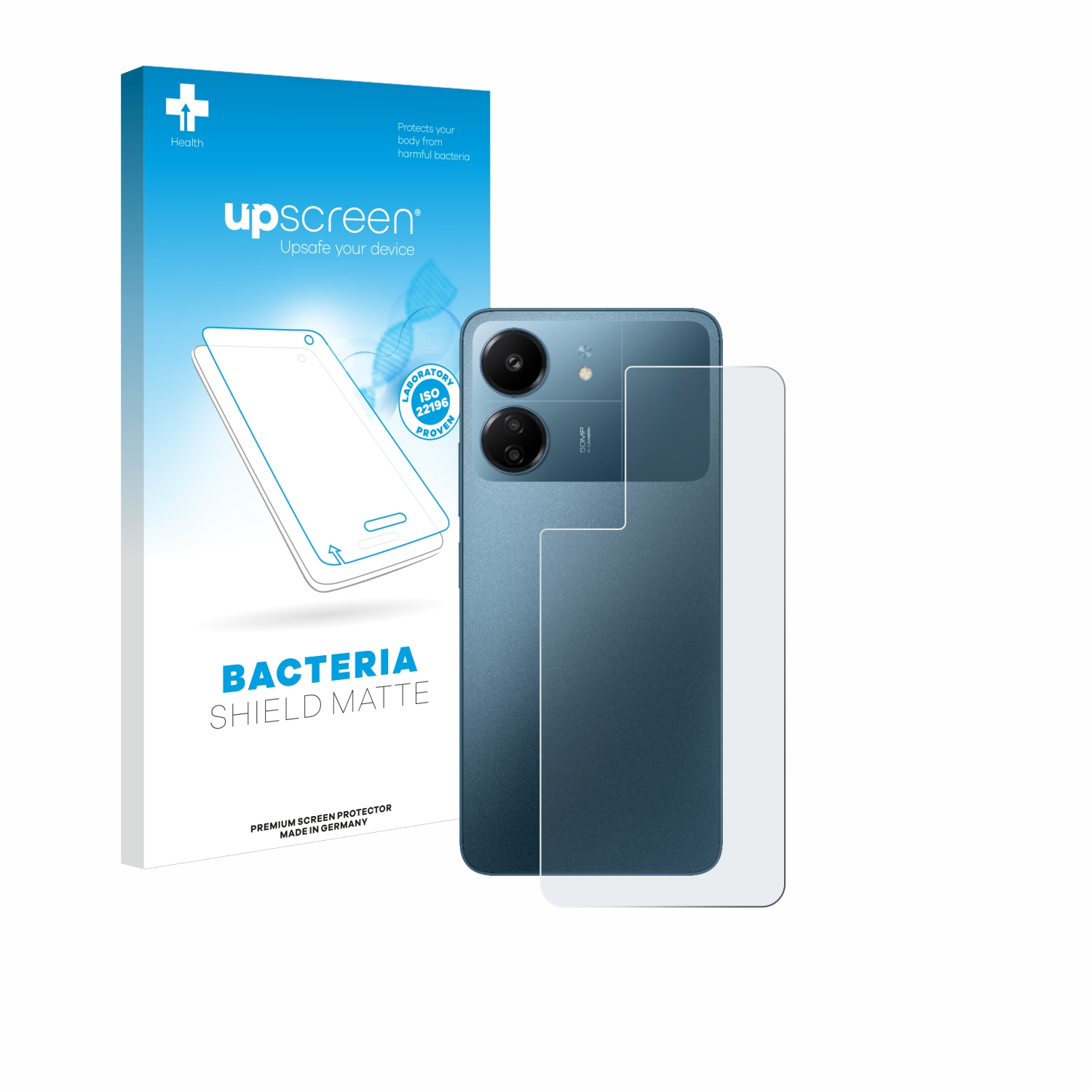 UPSCREEN antibakteriell entspiegelt matte Schutzfolie(für Xiaomi C65) Poco