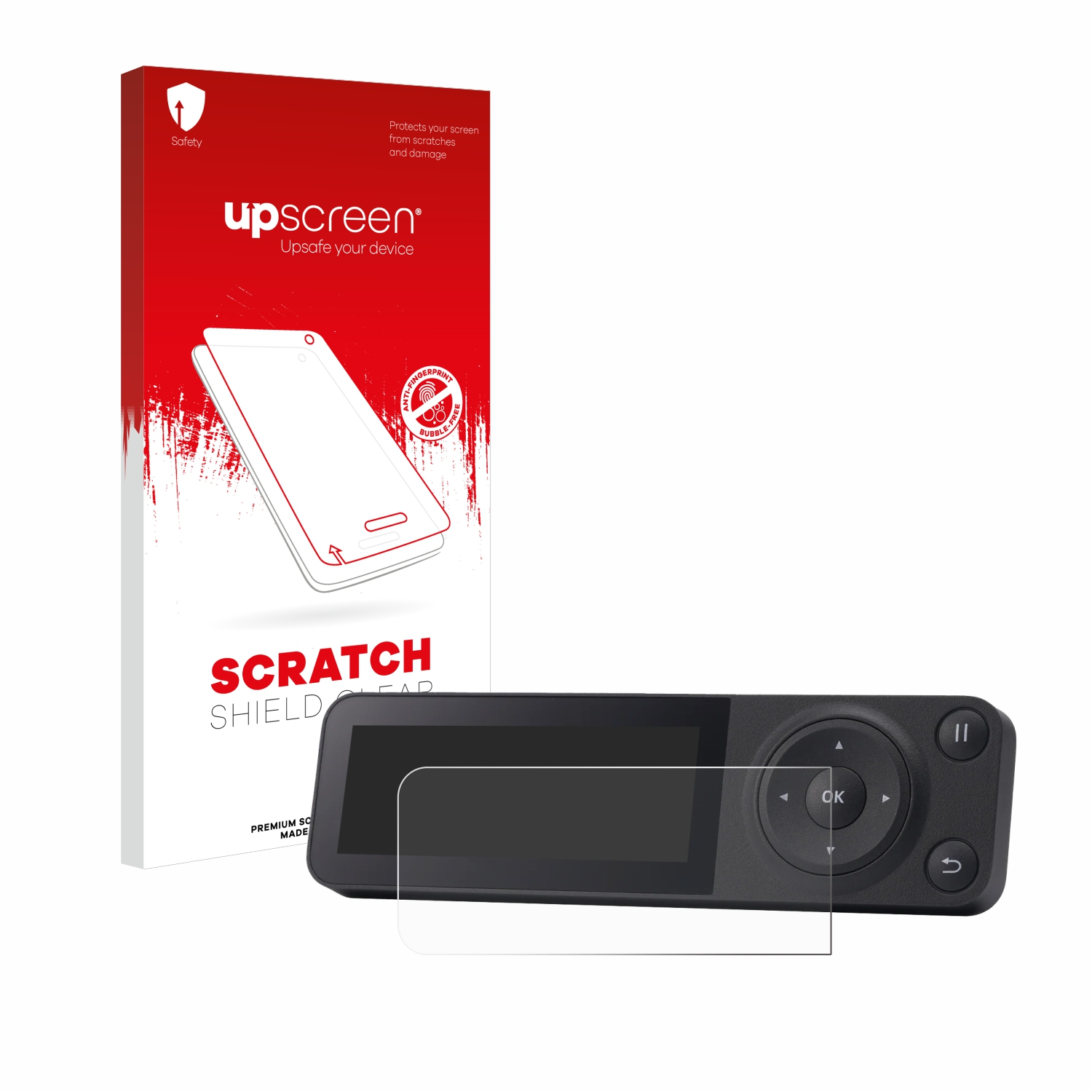 UPSCREEN Kratzschutz klare Schutzfolie(für Bambu P1P Printer) Lab 3D