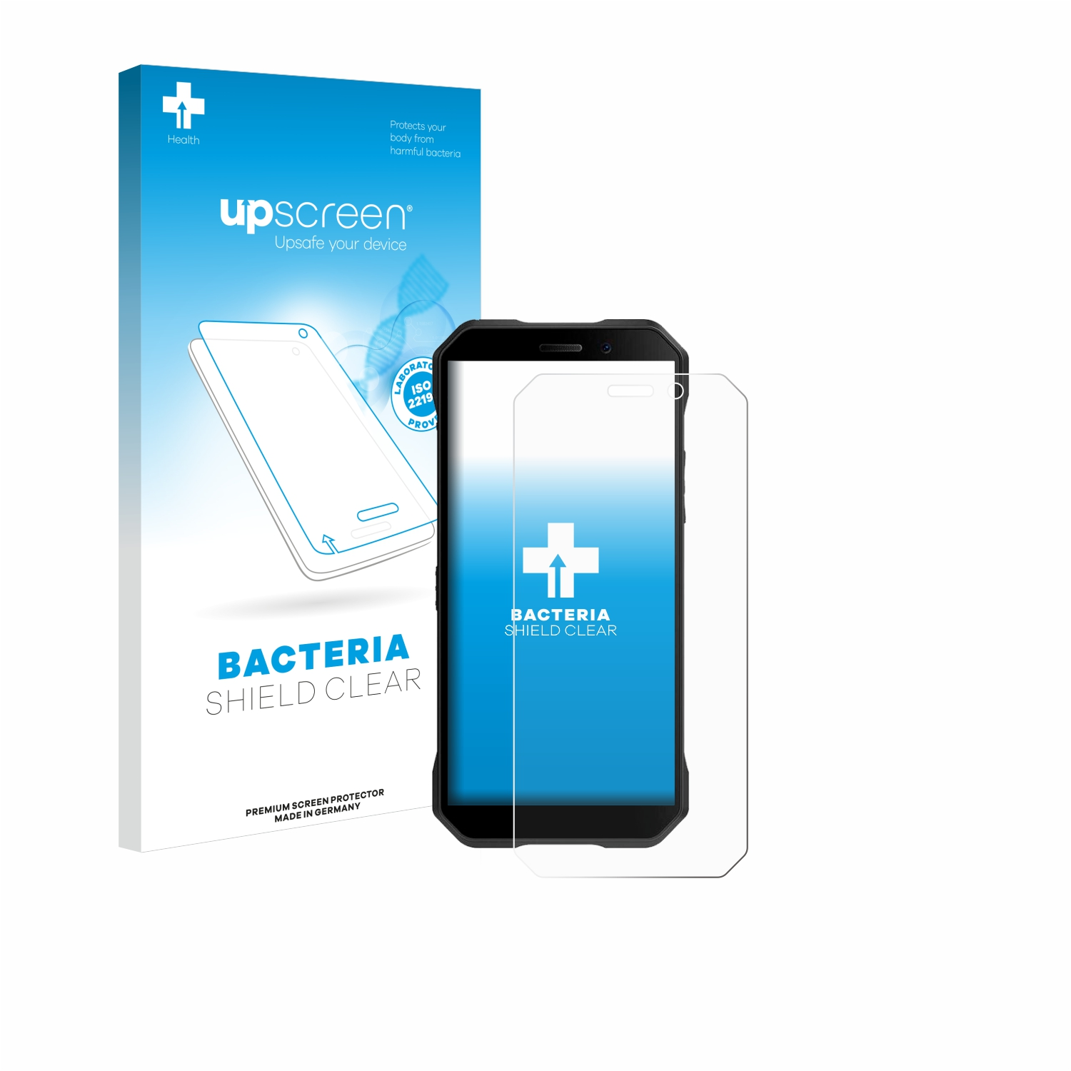 UPSCREEN antibakteriell klare Schutzfolie(für Doogee Pro) S61
