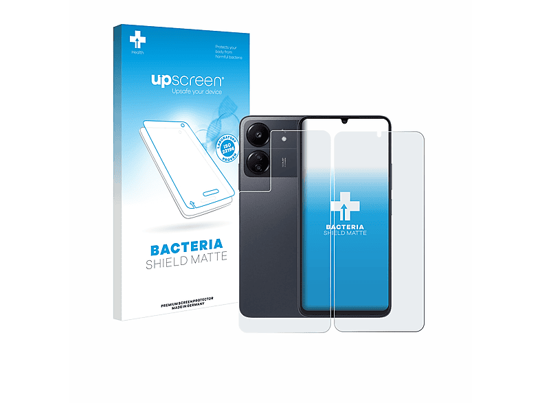 UPSCREEN antibakteriell entspiegelt matte Schutzfolie(für Xiaomi Poco C65) | Displayschutzfolien & Gläser