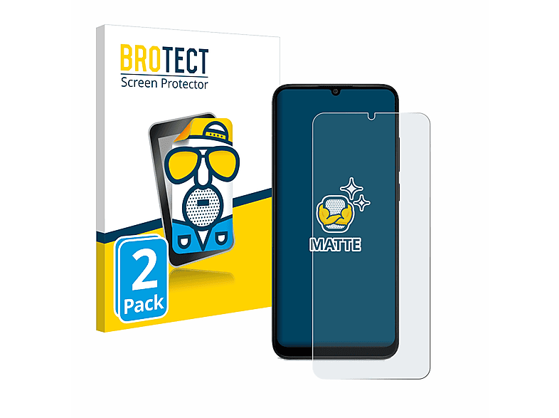 BROTECT 2x matte Schutzfolie(für Samsung Galaxy A04)