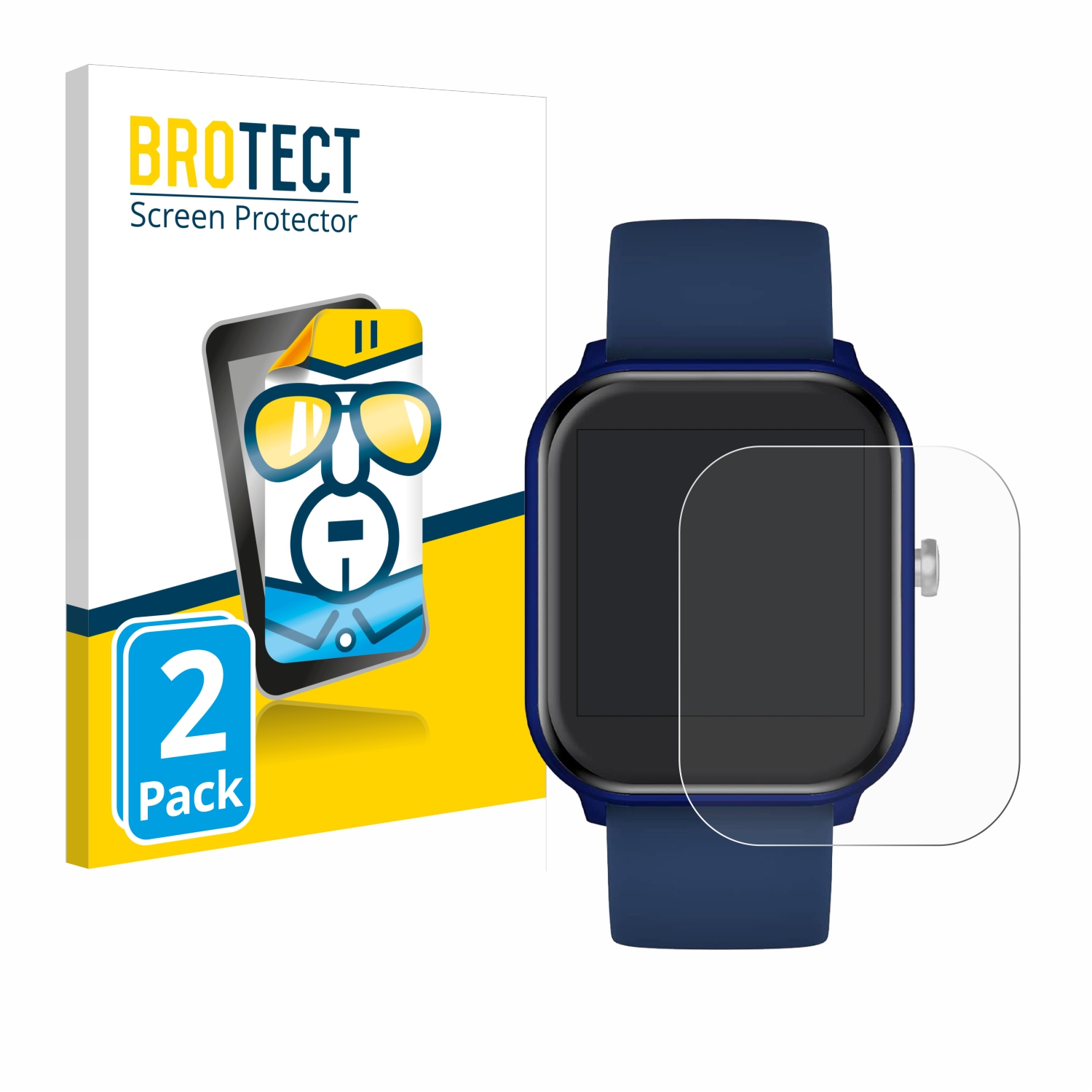 BROTECT 2x klare Ice-Watch smart ICE Schutzfolie(für 1.4\