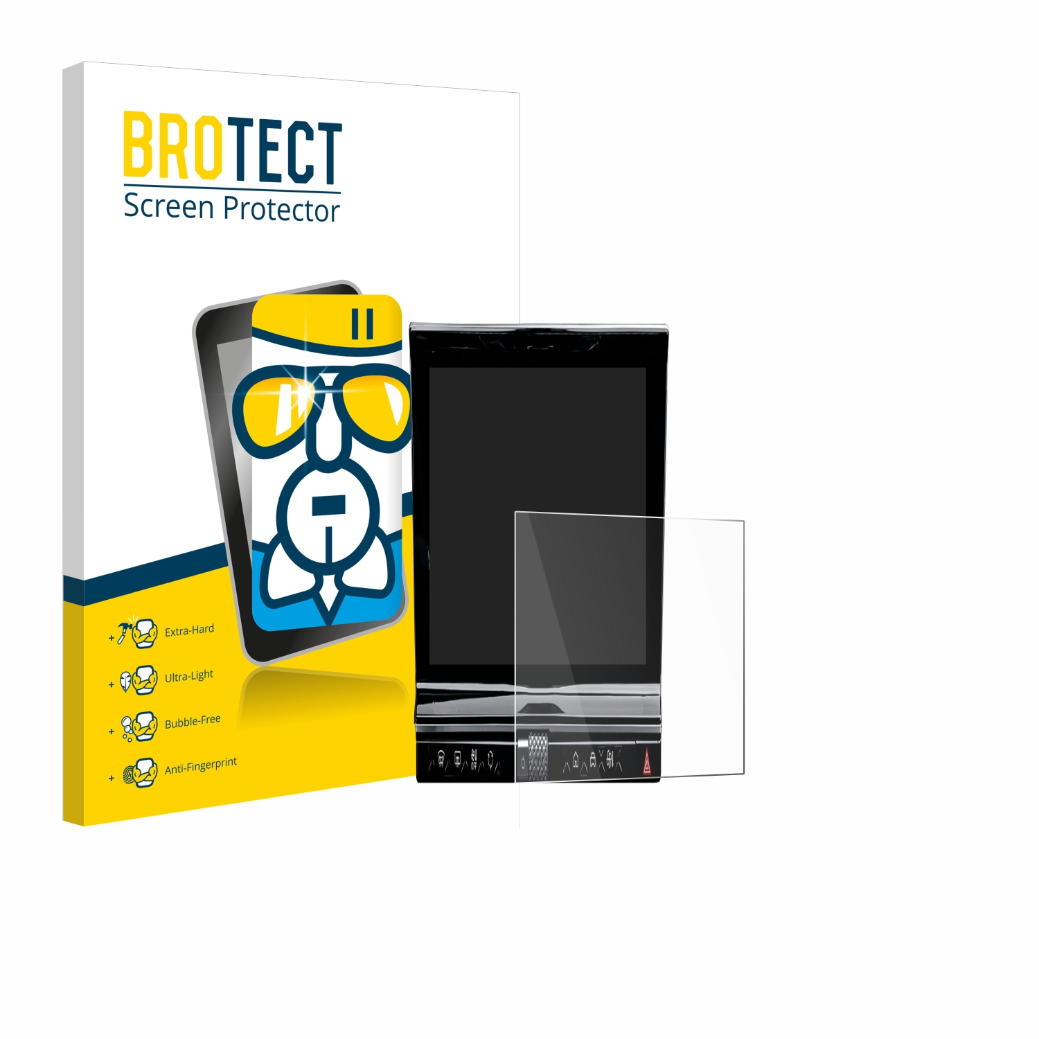 BROTECT Airglass klare Schutzfolie(für DS 7 2023 Infotainment Crossback System)
