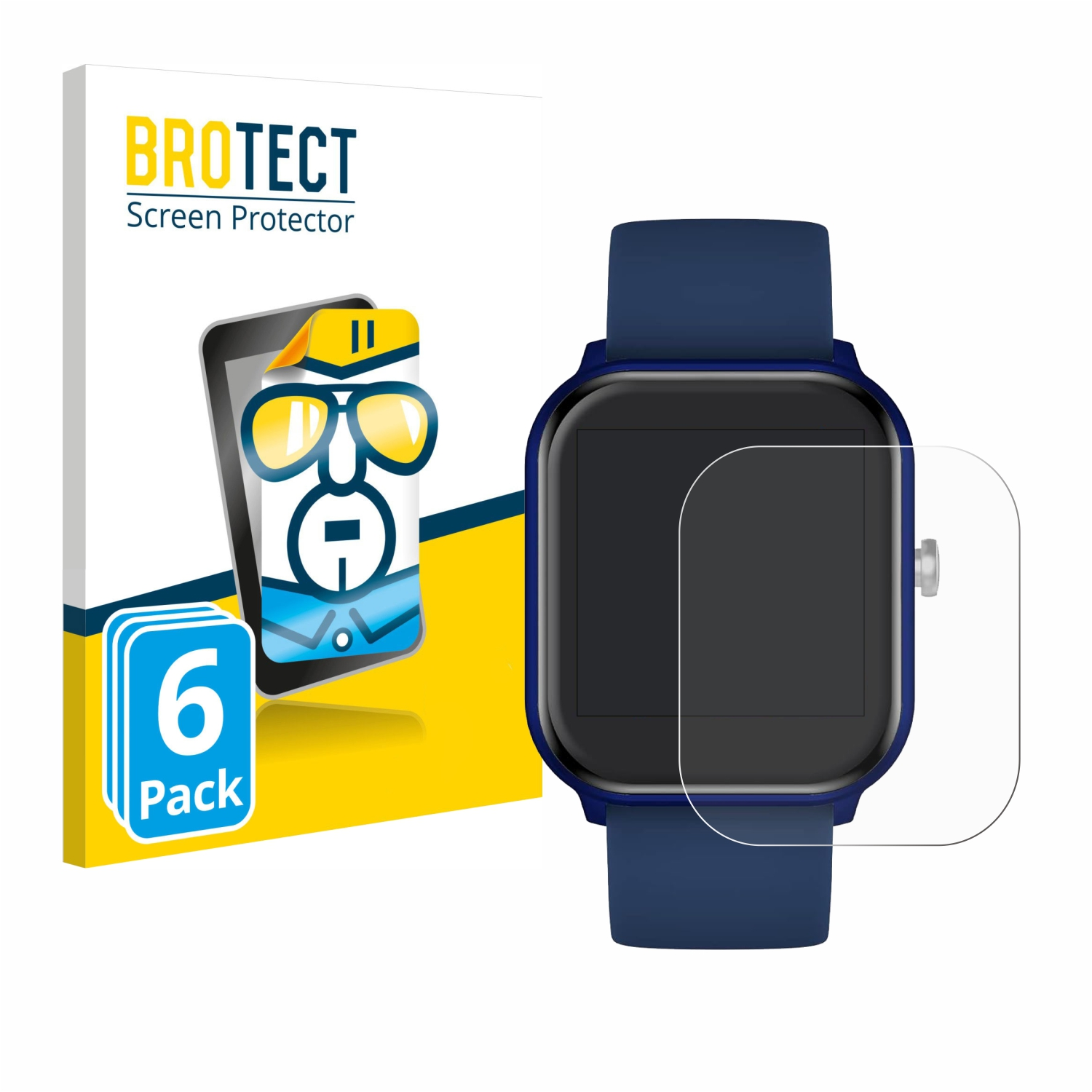 ICE 6x Ice-Watch smart Schutzfolie(für 1.4\