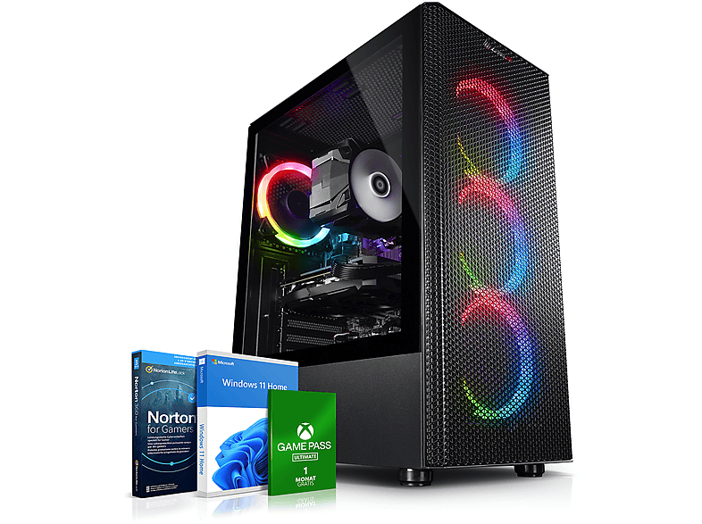 KIEBEL Inferno 12 Intel Core i7-12700KF, Windows 11 Home, Gaming PC mit Intel® Core™ i7 Prozessor, 16 GB RAM, 1 TB SSD, NVIDIA GeForce RTX™ 3060, 12 GB