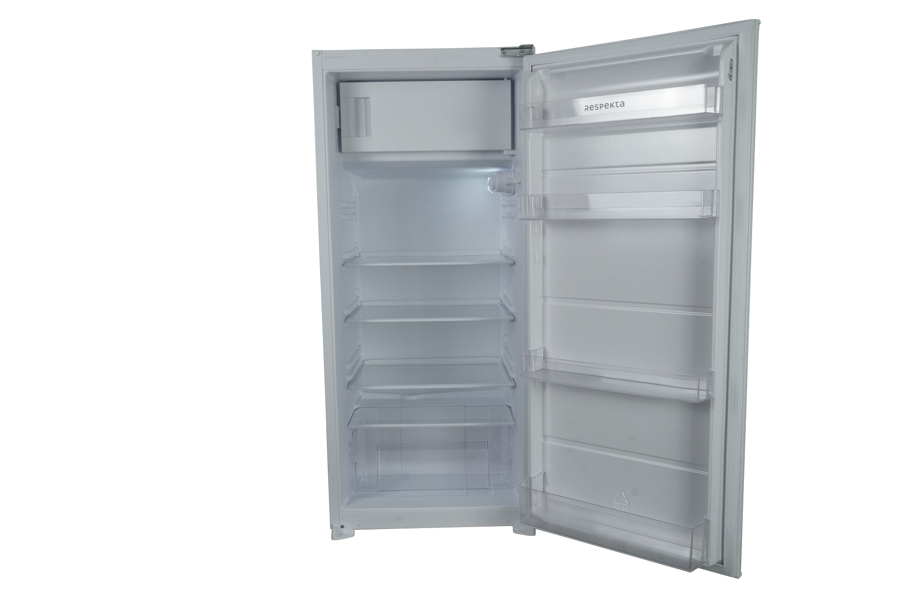 Weiß) Kühlschrank hoch, (E, 122,5 KS122.4 RESPEKTA cm