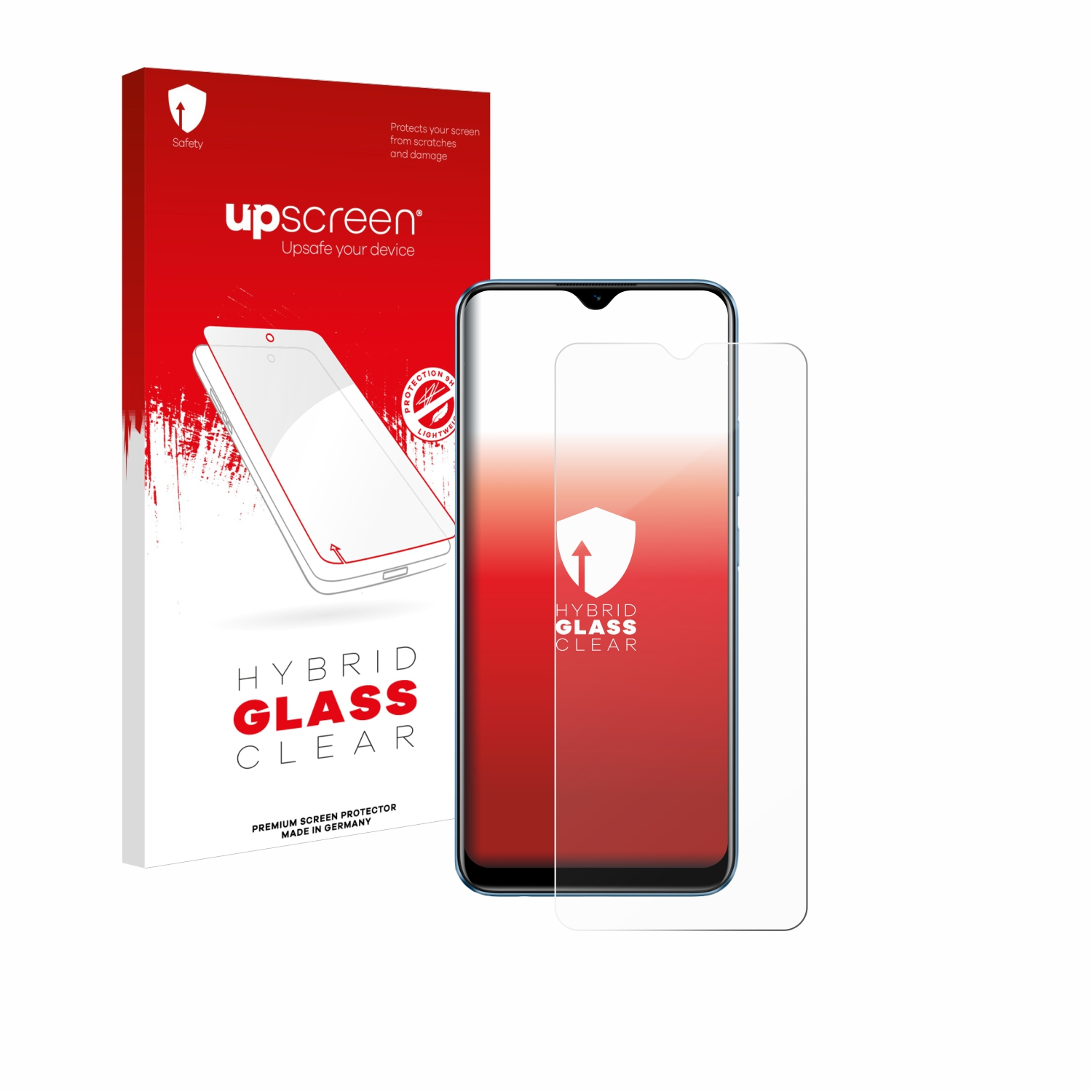 UPSCREEN klare Schutzfolie(für realme C25)