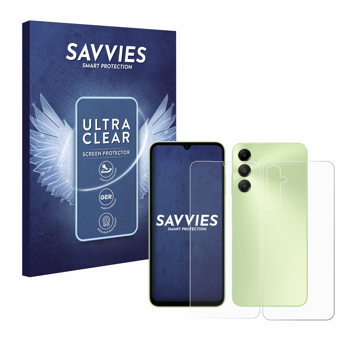 Schutzfolie(für A05s) klare Samsung Galaxy SAVVIES 18x