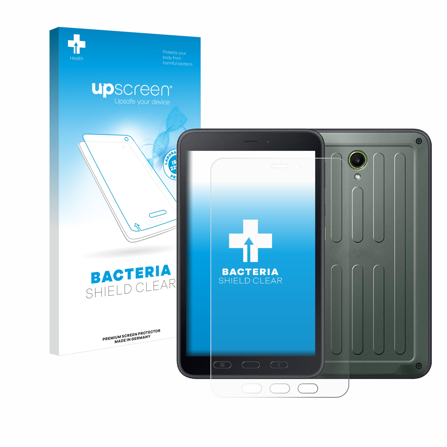 UPSCREEN antibakteriell Samsung klare Active5) Galaxy Tab Schutzfolie(für