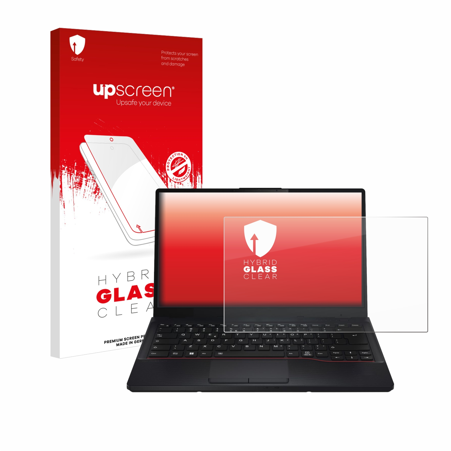klare E5412) Fujitsu Lifebook Schutzfolie(für UPSCREEN