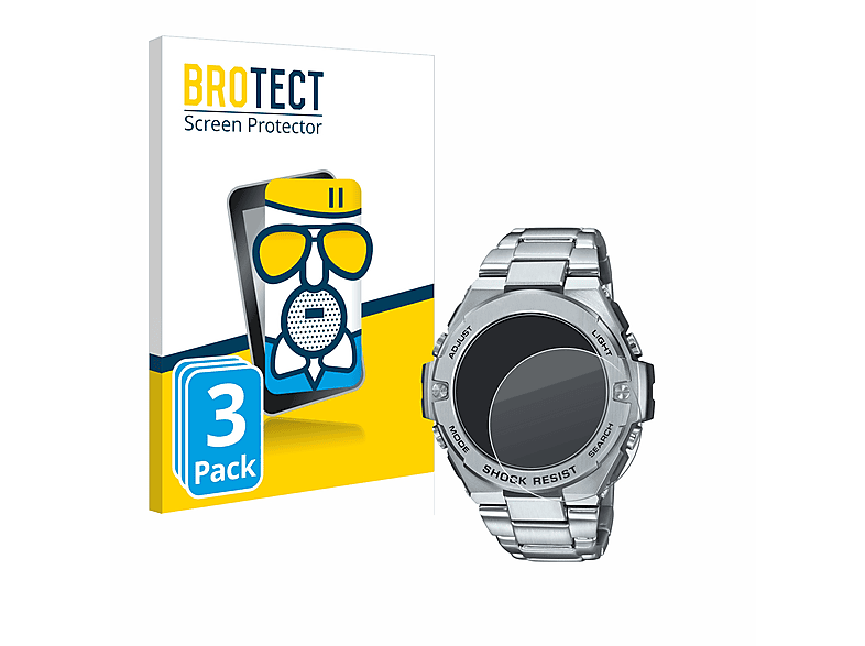 BROTECT 3x matte Airglass GST-B500D-1A) Casio G-Shock Schutzfolie(für