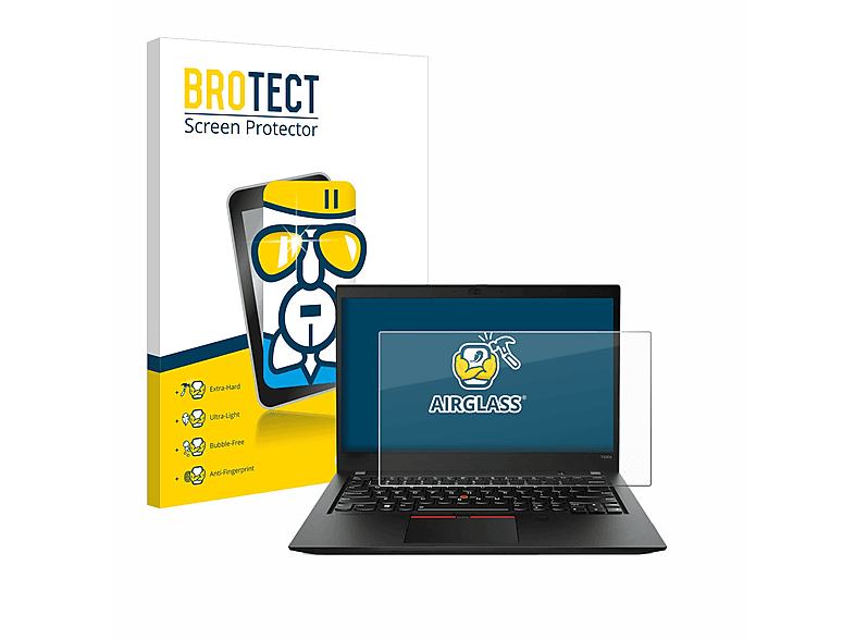 BROTECT Airglass klare Schutzfolie(für Lenovo ThinkPad T490s) | Pflege & Schutz