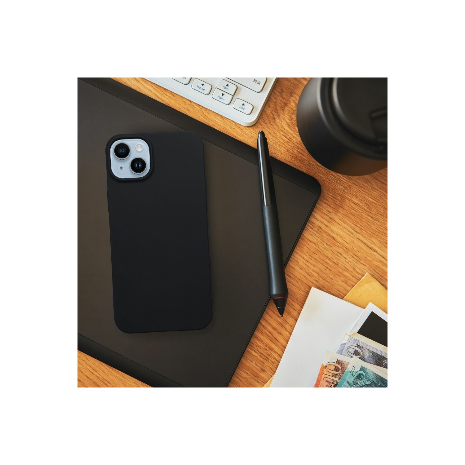 Case Backcover, Basic Xiaomi, in Matt 14, 14 Silikon Xiaomi Schwarz, Schutz Hülle Soft Pro Schwarz TPU mit Cover Handy kompatibel COFI