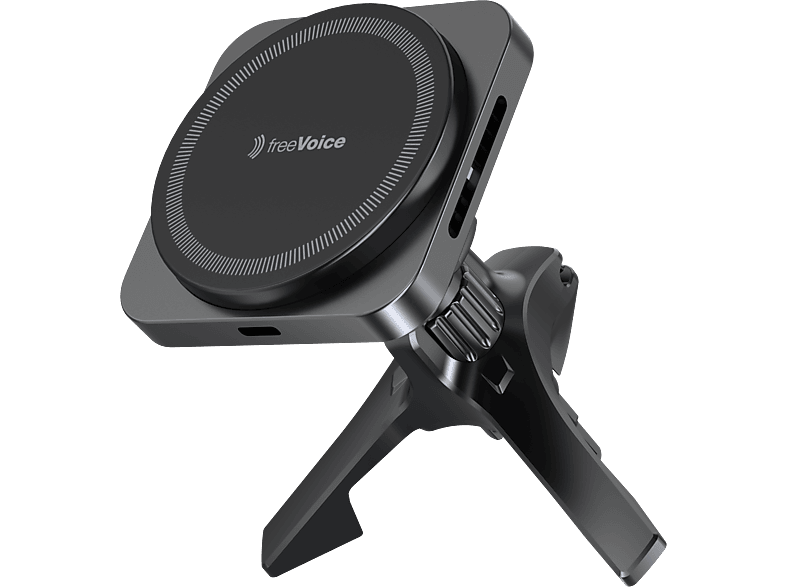 FREEVOICE Universal, Ladegerät Wireless Schwarz Charger Magnetic Car