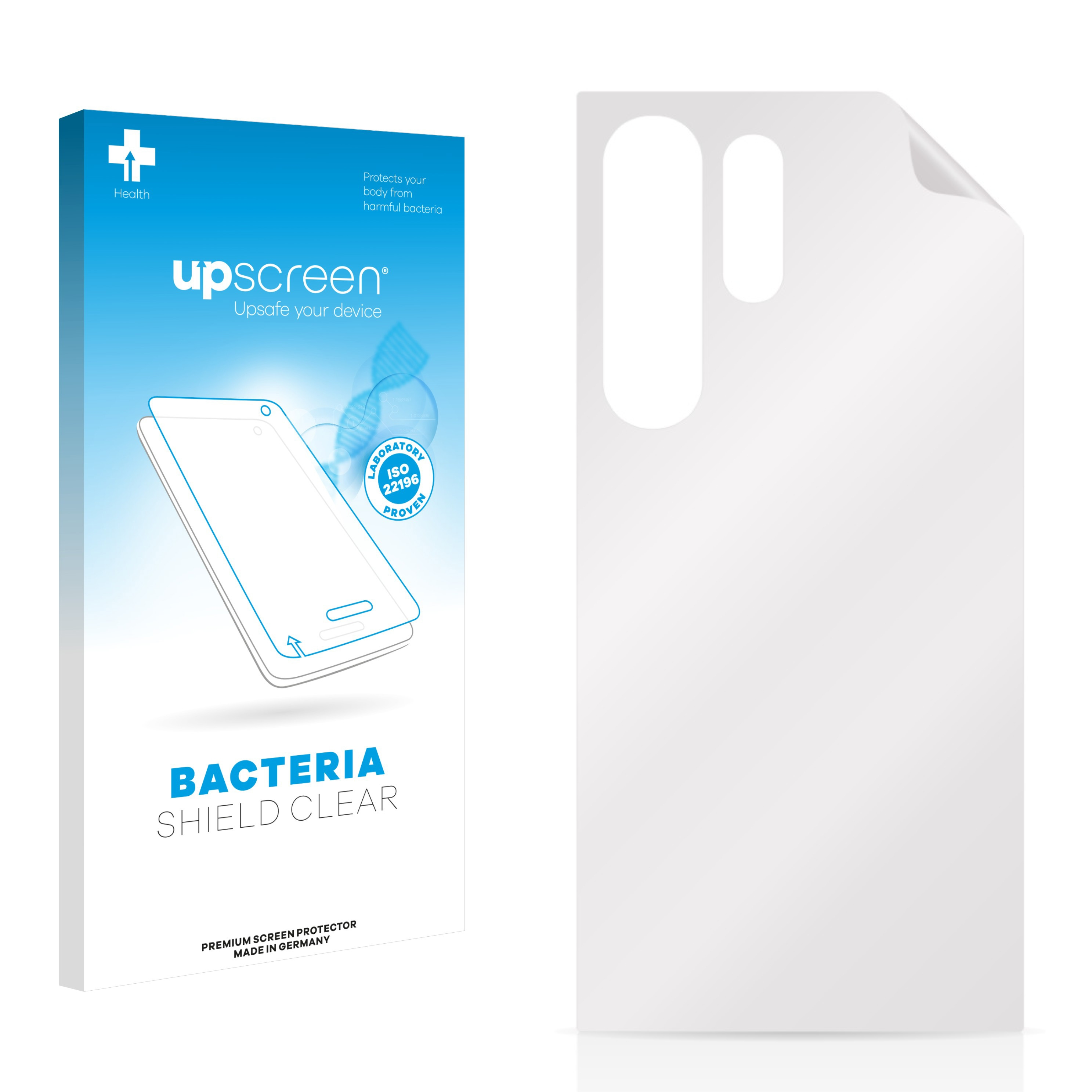 S24 Galaxy Schutzfolie(für Samsung Ultra) UPSCREEN klare antibakteriell