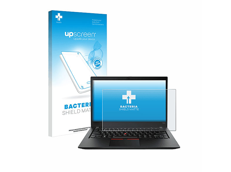 UPSCREEN antibakteriell Schutzfolie(für matte entspiegelt Lenovo ThinkPad T490s)