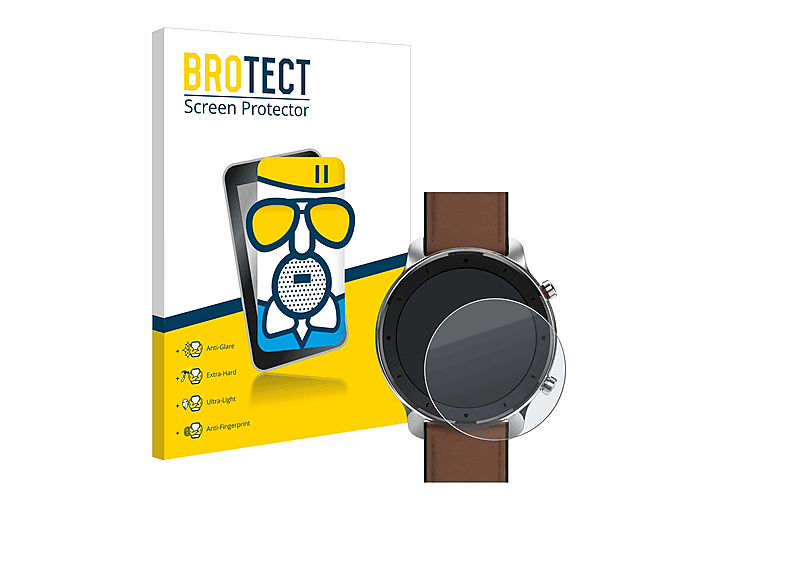 BROTECT Airglass matte Schutzfolie(für Amazfit GTR (47 mm)) Huami