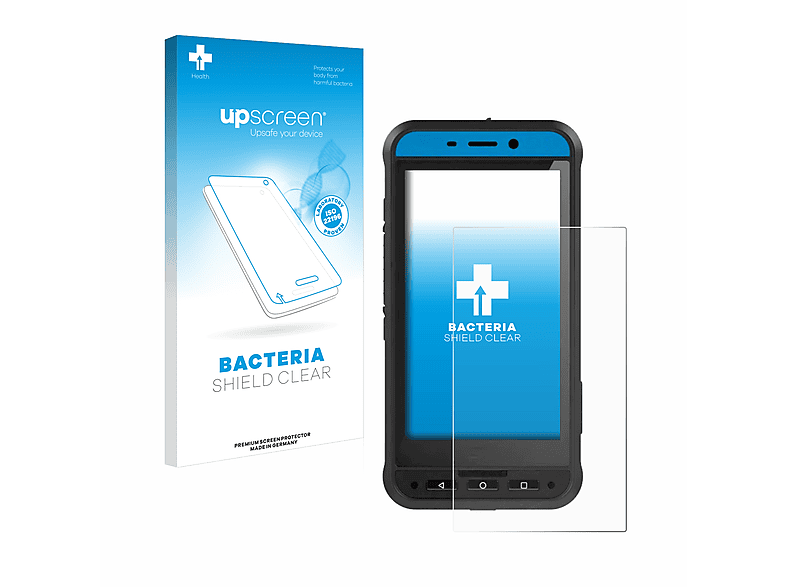 UPSCREEN antibakteriell klare Schutzfolie(für Ecom 02 DZ2) Smart-Ex