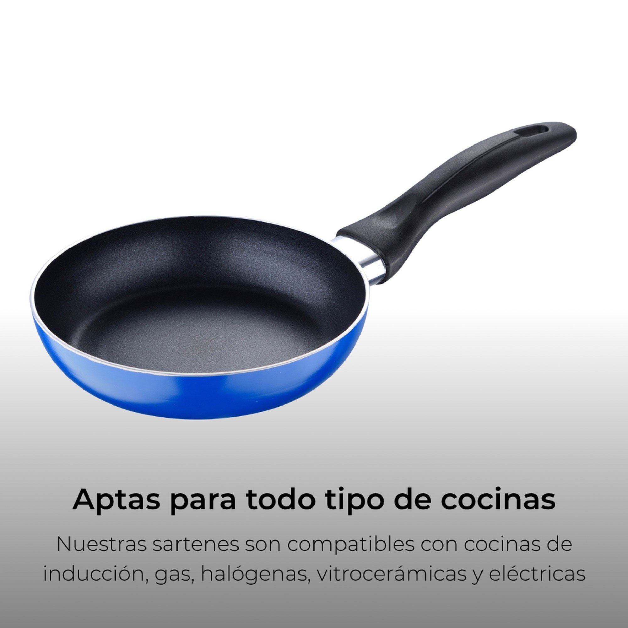Sartenes - BERGNER Navy paradise Set de 3, 24 cm, PTFE