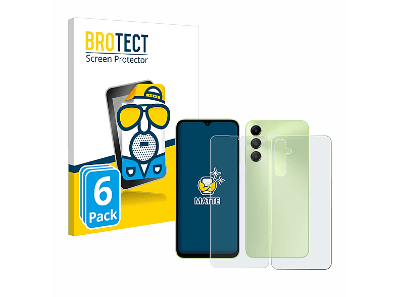 BROTECT 6x matte Schutzfolie(für Samsung Galaxy A05s)
