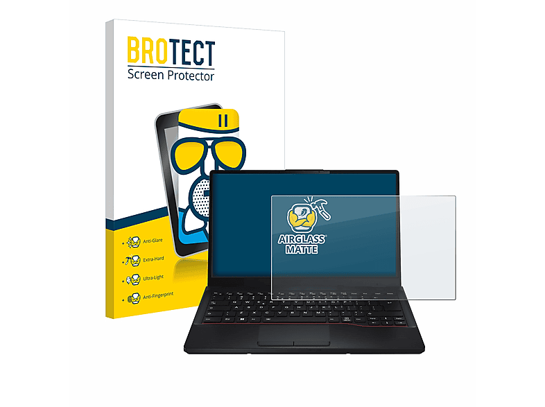 BROTECT Airglass E5412) Schutzfolie(für Fujitsu Lifebook matte