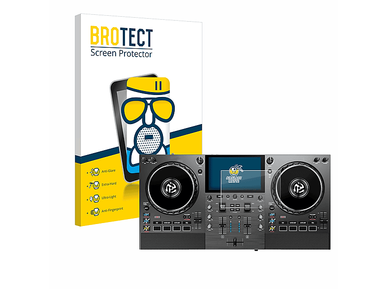 Airglass Pro BROTECT Schutzfolie(für matte Mixstream Numark Go)