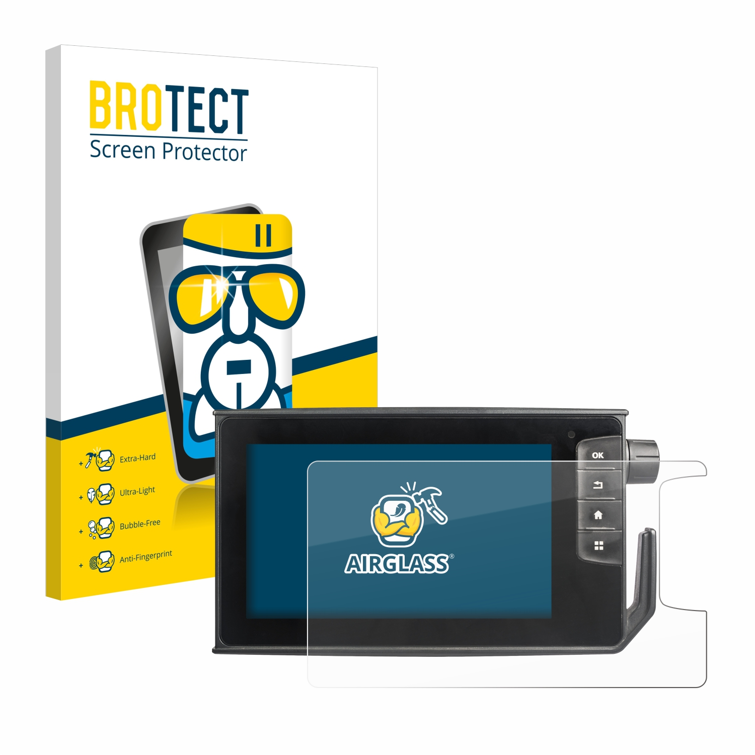 BROTECT Airglass klare Terminal) Schutzfolie(für SmartTouch Valtra