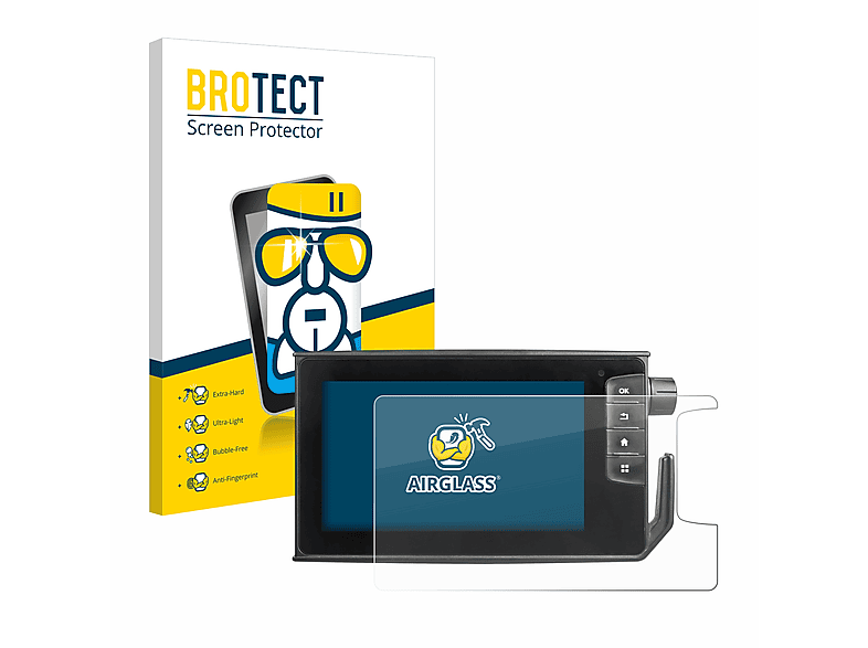 BROTECT Airglass klare Schutzfolie(für Valtra SmartTouch Terminal)