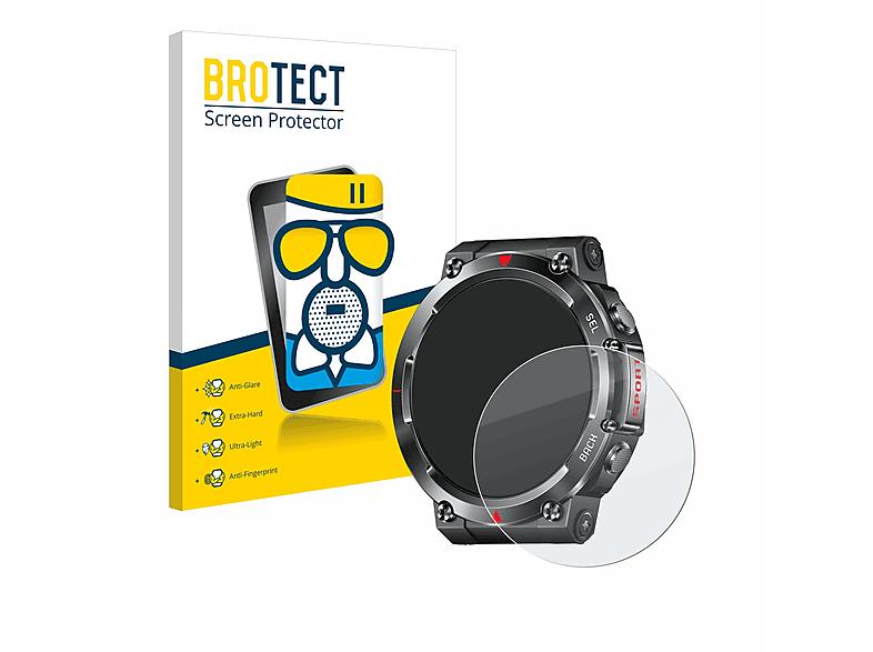 BROTECT Airglass matte Schutzfolie(für Azttkia L85) | Smartwatch Schutzfolien & Gläser