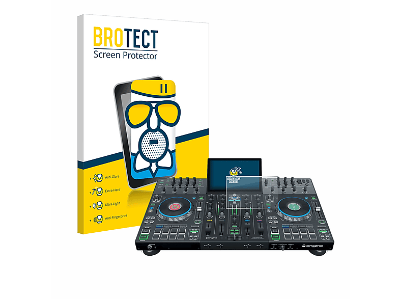 BROTECT Airglass matte Schutzfolie(für Denon DJ Prime 4+)