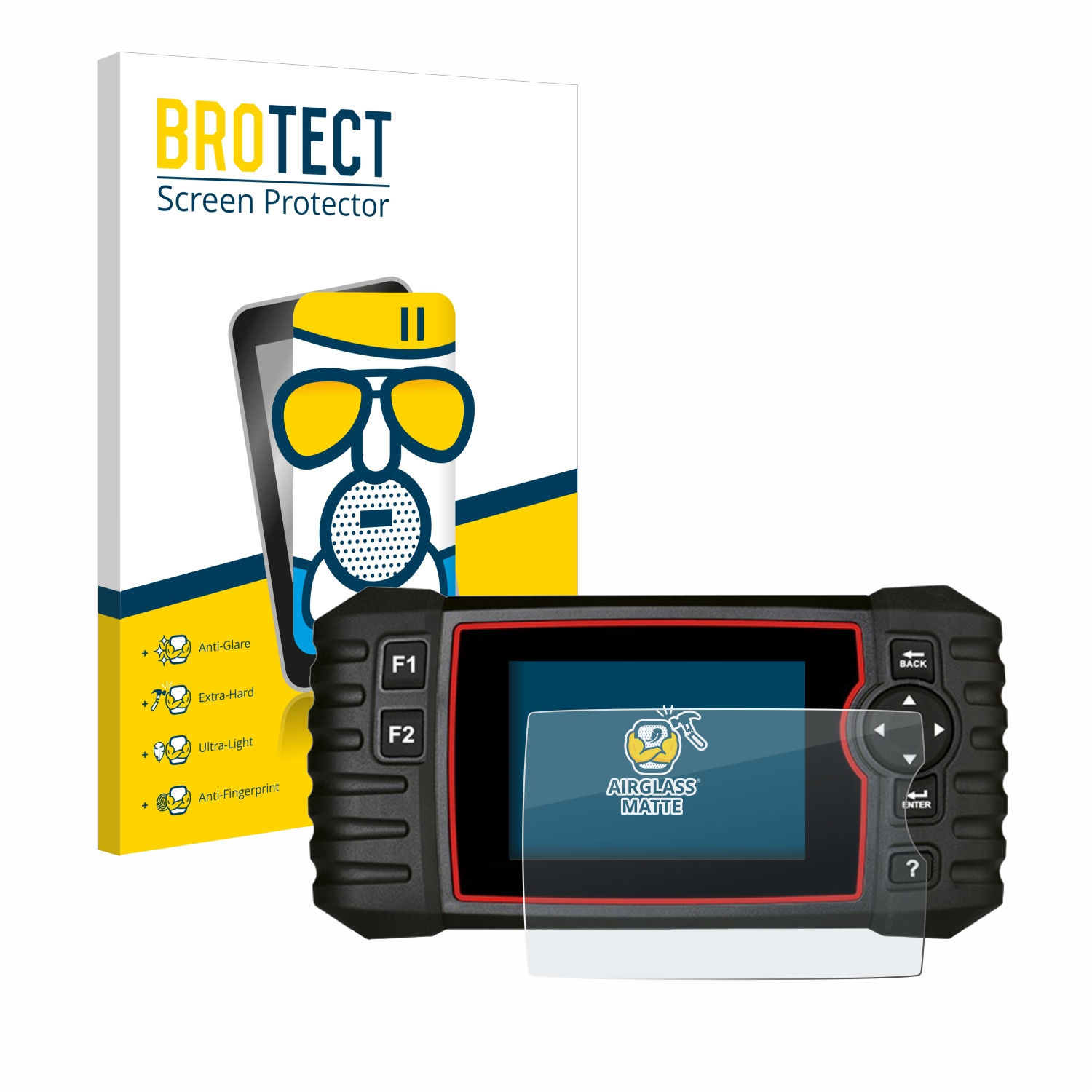 CR V Airglass iCarsoft BROTECT matte Schutzfolie(für 2.0)