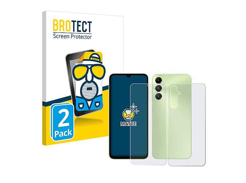 BROTECT 2x matte Schutzfolie(für Galaxy A05s) Samsung